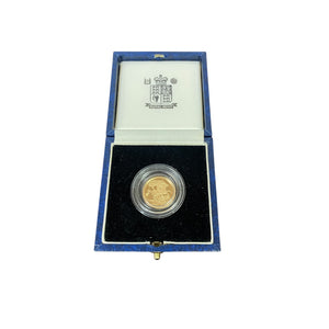 1991 Queen Elizabeth II 22ct Gold Half Sovereign