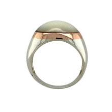 Load image into Gallery viewer, 925 Silver &amp; Mother of Pearl Set Clogau Ring
