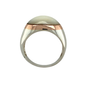 925 Silver & Mother of Pearl Set Clogau Ring