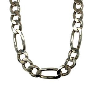 925 Silver 20" Figaro Chain