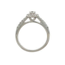 Load image into Gallery viewer, 18ct White Gold &amp; Diamond Set Halo Ring
