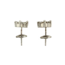 Load image into Gallery viewer, 18ct White Gold &amp; Diamond Set Heart Stud Earrings
