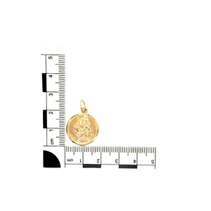 9ct Gold St Christopher Pendant