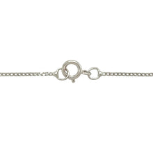 Load image into Gallery viewer, 9ct White Gold &amp; Diamond Set Bar 18&quot; Necklace
