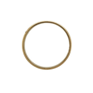 9ct Gold Patterned 6mm Band Ring