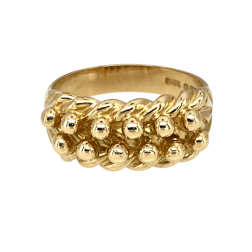 9ct Gold Keeper Ring