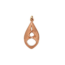 Load image into Gallery viewer, Preowned 9ct Yellow and Rose Gold Clogau Celtic Charm with the weight 1 gram
