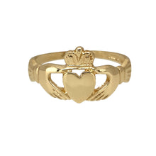 Load image into Gallery viewer, 9ct Gold Claddagh Ring
