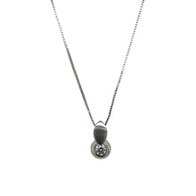 Load image into Gallery viewer, 9ct White Gold &amp; Cubic Zirconia Set 16&quot; Necklace
