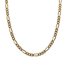 Load image into Gallery viewer, 9ct Gold 20&quot; Rounded Figaro Link Chain
