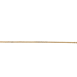 9ct Gold 22" Faceted Belcher Chain