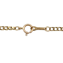 Load image into Gallery viewer, Preowned 9ct Yellow Gold 24&quot; Square Curb Chain with the weight 6.10 grams and link width 2mm
