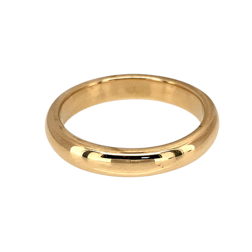 9ct Gold 3mm Wedding Band Ring