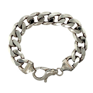 925 Silver 8.75" Curb Bracelet