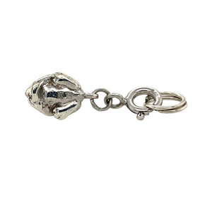 925 Silver Clogau Frog Charm