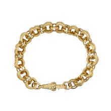 Load image into Gallery viewer, New 9ct Gold 6&quot; Heart Link Bracelet
