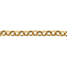 Load image into Gallery viewer, New 9ct Solid Gold 8&quot; Patterned Belcher Bracelet
