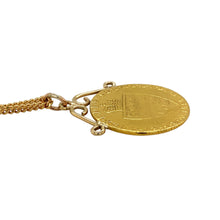 Load image into Gallery viewer, 9ct Gold and 22ct Gold Coin 18&quot; Necklace
