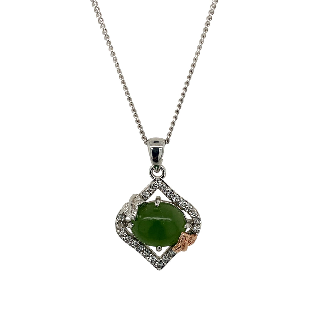 925 Silver & Jade Clogau 18