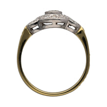 Load image into Gallery viewer, 18ct Gold &amp; Diamond Set Halo Circle Dress Ring
