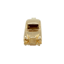 Load image into Gallery viewer, Preowned 9ct Yellow Gold Rolls Royce Vintage Silver Cloud Charm/Pendant with the weight 8.30 grams. The wheels on the pendant move
