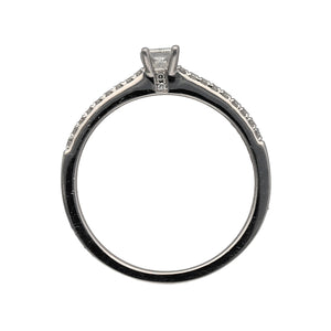 Platinum & Diamond Set Solitaire Ring