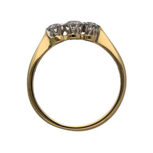 Load image into Gallery viewer, 18ct Gold &amp; Diamond Set Trilogy Ring
