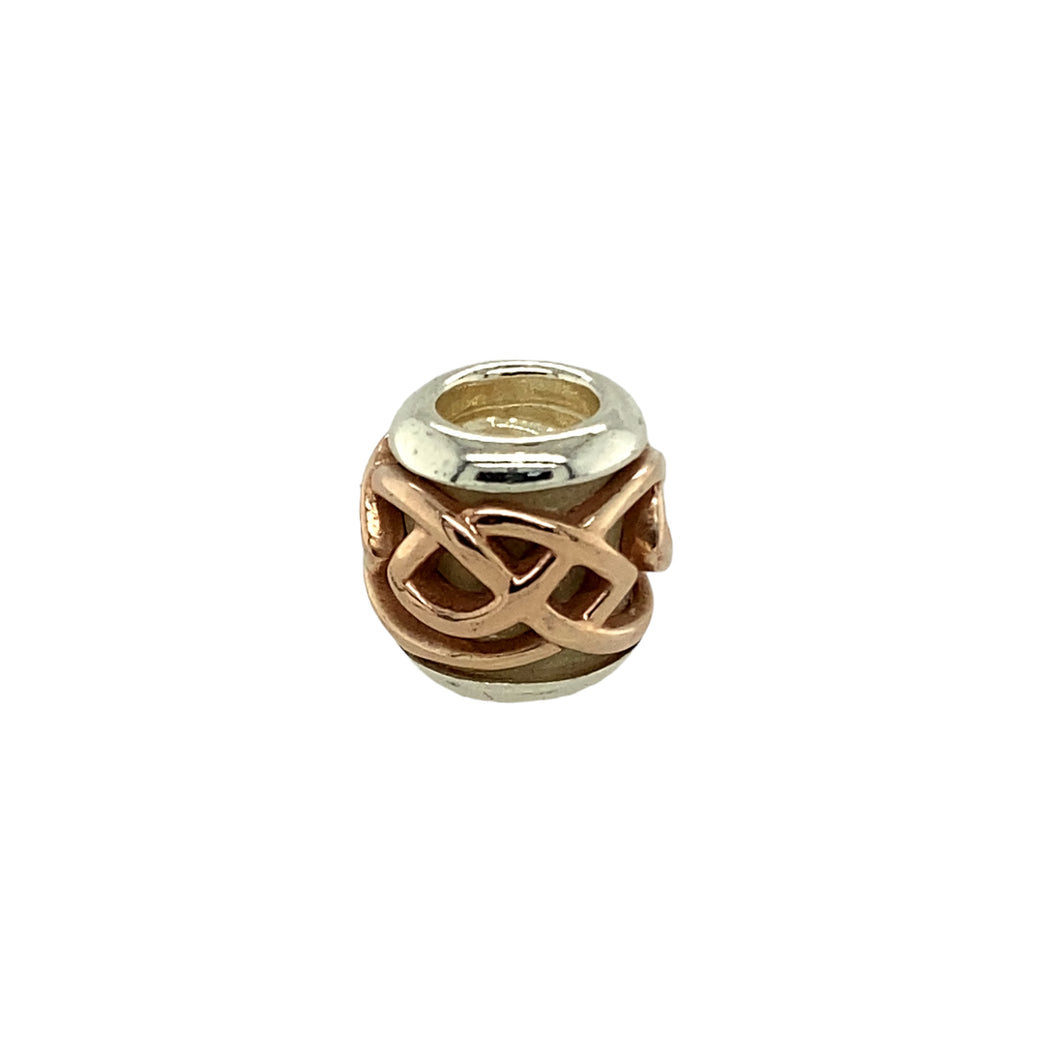 925 Silver Clogau Celtic Knot Charm