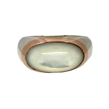 Load image into Gallery viewer, 925 Silver &amp; Mother of Pearl Set Clogau Ring
