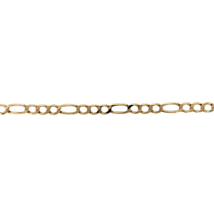 9ct Gold 20" Figaro Chain