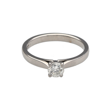 Load image into Gallery viewer, 18ct White Gold &amp; Diamond Set Solitaire Ring
