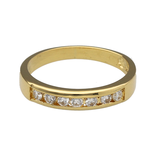 18ct Gold & Diamond Set Band Ring