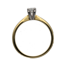 Load image into Gallery viewer, 18ct Gold &amp; Diamond Set Solitaire Ring
