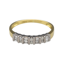 Load image into Gallery viewer, 18ct Gold &amp; Diamond Set Band Ring
