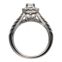 Load image into Gallery viewer, Platinum &amp; Diamond Set Halo Ring
