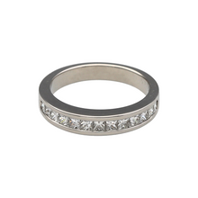 Load image into Gallery viewer, Platinum &amp; Diamond Set Band Ring
