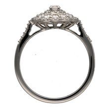 Load image into Gallery viewer, Platinum &amp; Diamond Set Cluster Ring
