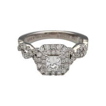 Load image into Gallery viewer, 18ct White Gold &amp; Diamond Love &amp; Vera Wang Solitaire Ring
