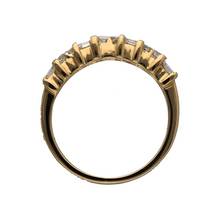 Load image into Gallery viewer, 18ct Gold &amp; Diamond Set Band Ring
