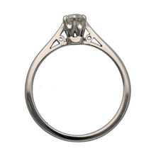 Load image into Gallery viewer, 18ct White Gold &amp; Diamond Set Solitaire Ring
