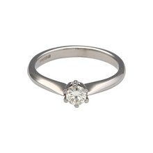 Load image into Gallery viewer, 18ct White Gold &amp; Diamond Set Solitaire Ring
