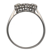 Load image into Gallery viewer, 18ct White Gold &amp; Diamond Set Trilogy Ring
