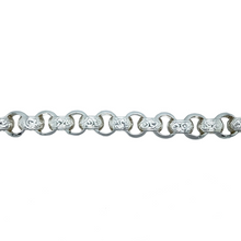 Load image into Gallery viewer, New 925 Silver 8.5&quot; Patterned Belcher Bracelet 45 grams
