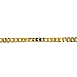 New 9ct Gold 26" Curb Chain 29 grams