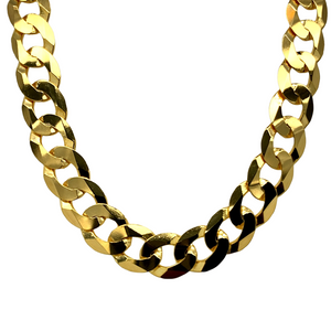 SALE New 9ct Gold 26" Curb Chain 29 grams