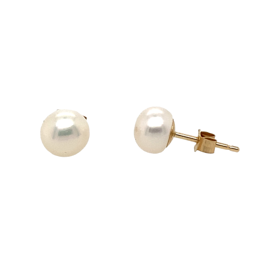 12pairs White Simulated Pearl Earrings for Women Girls Earring Jewelry on  Ear Ball Stud Earrings 8mm Pearls Bijouteria Brincos