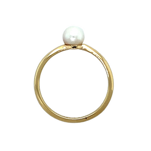 18ct Gold & Pearl Set Ring