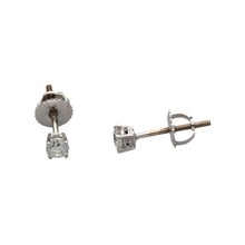 Load image into Gallery viewer, New 18ct White Gold &amp; 30pt Diamond Stud Earrings
