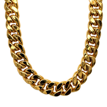 Load image into Gallery viewer, New 9ct Gold 30&quot; English Cuban Chain 70 grams
