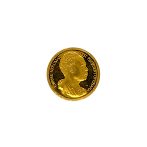 Kwame Nkrumah 1960 Gold Coin